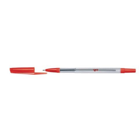 YPO Economy Ballpoint Pen, Red – Pack of 50