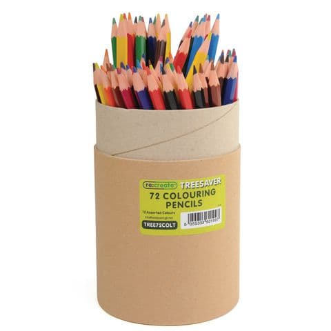 Treesaver Recycled Pencils, HB, Pack of 72