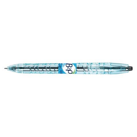 Pilot ECO-Begreen B2P Gel Rollerball Pen, Medium Tip, Black - Pack of 10