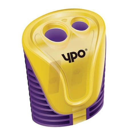 YPO Fun Wedge Sharpener, Double Hole - Pack of 24