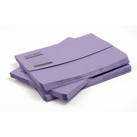 Document Wallets - Pack of 25 Purple