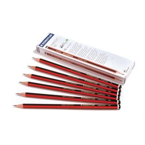 Staedtler Traditional 110 4H Pencils - Pack of 12