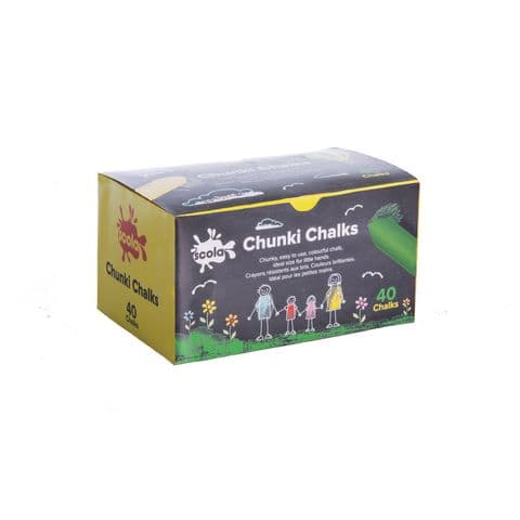 Scola Chunki Chalks - Pack of 40