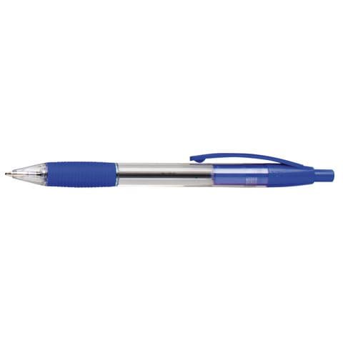 YPO Retractable Ballpoint Pen -  Pack of 10. Blue