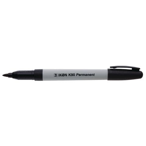 YPO Permanent Marker -  Pack of 10, Black