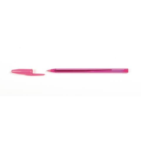 YPO Premium Glide Ballpoint Pens, Pink - Pack of 50.