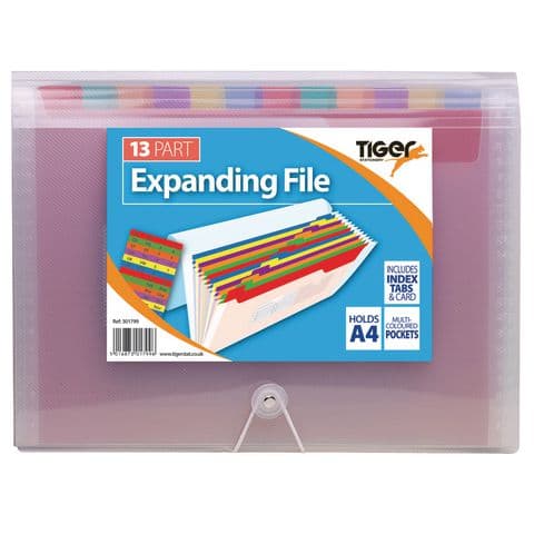 Expanding File, 13 Part