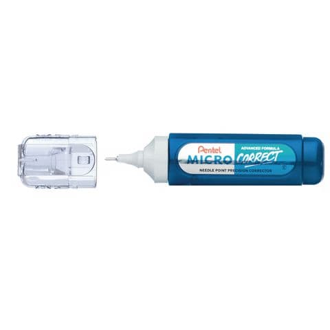 Pentel Micro Correct Correction Pen, White – 12ml