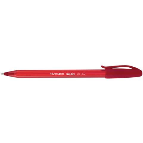 Paper Mate Inkjoy 100 Cap, Red – Pack of 50