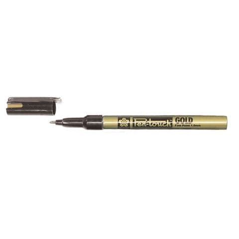 Sakura Pen-Touch Marker, Fine Tip - Gold