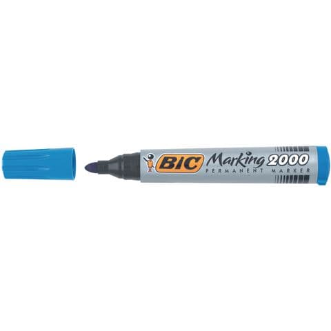 BIC&reg; Permanent Marker, Assorted Colours - Pack of 4