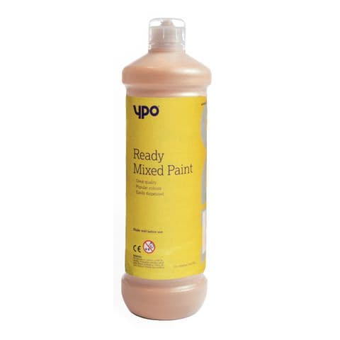YPO Ready Mixed Metallic Paint, Gold – 1 Litre Bottle