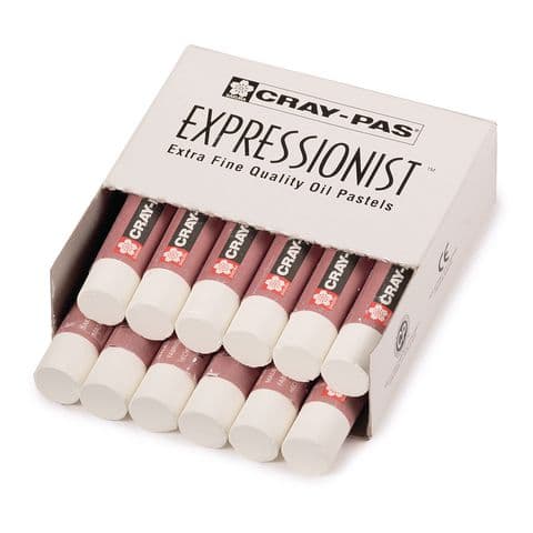 Cray-Pas Expressionist - Pack of 12 x White