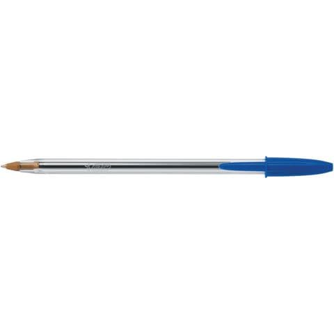 BIC&reg; Cristal Original Ballpoint Pens, Blue – Pack of 50