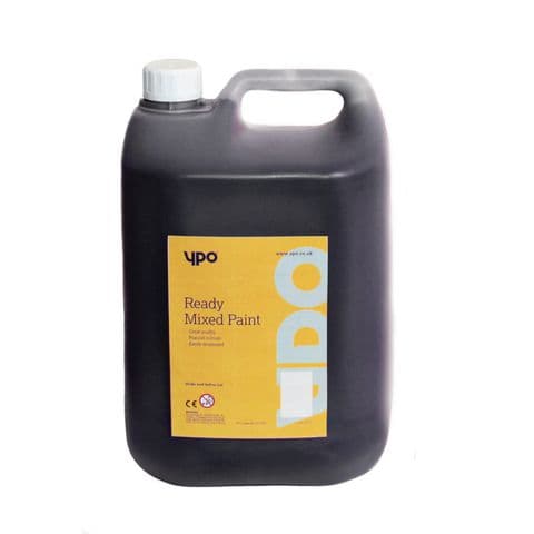 YPO Ready Mixed Paint, Black – 5 Litre Bottle