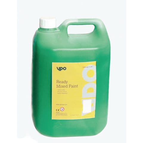 YPO Ready Mixed Paint, Green – 5 Litre Bottle