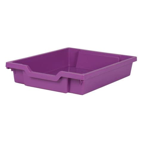 Gratnells Shallow Tray - Plum Purple