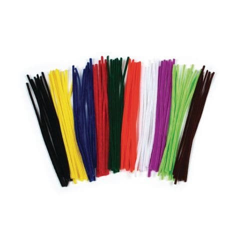 Assorted Pipecleaners - Pack of 100