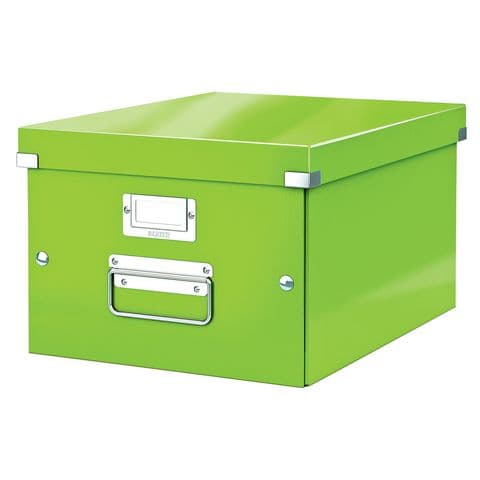 Leitz Click & Store WOW Medium Storage Box, A4 - Green