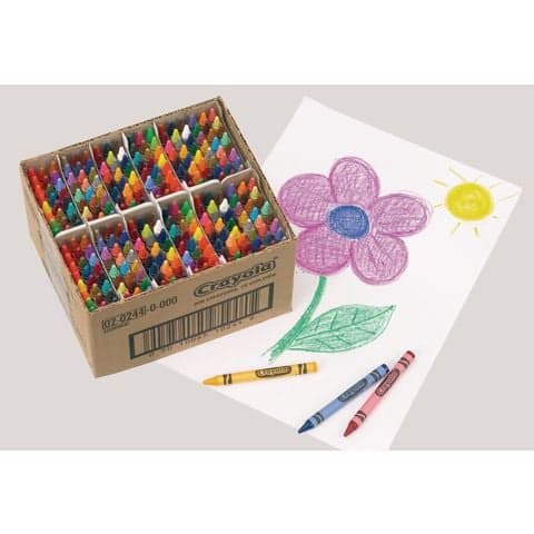 Crayola Wax Crayons - Pack of 288.