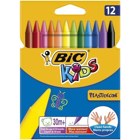 Bic Kids Plastidecor - Pack of 12
