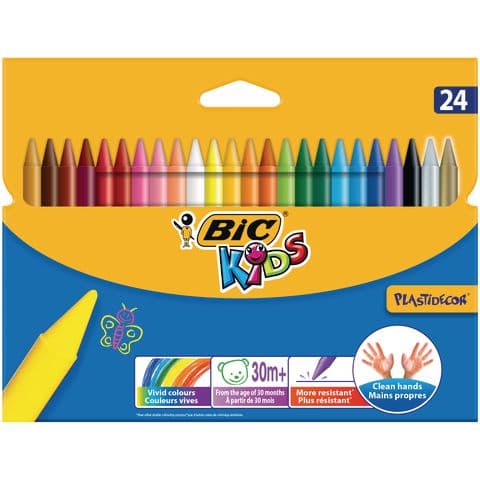 Bic Kids Plastidecor - Pack of 24