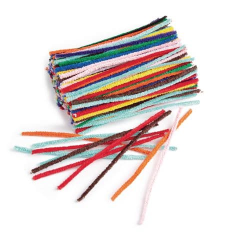 Pipecleaners - Pack of 250. Assorted Colours