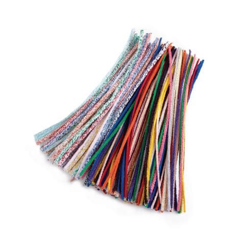 Pipe Cleaners 300mm Pack of 250, Assorted