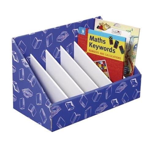 Multistore Filing Compartments, A4, Blue – Pack of 4