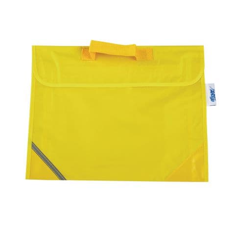 Nylon School Carrier Bag - Yellow