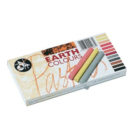 Assorted Pastels - Pack of 12 x Earth Colours