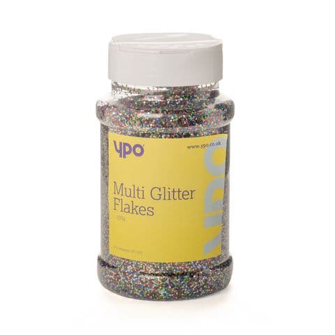 YPO Glitter Flakes  250g – Multicoloured