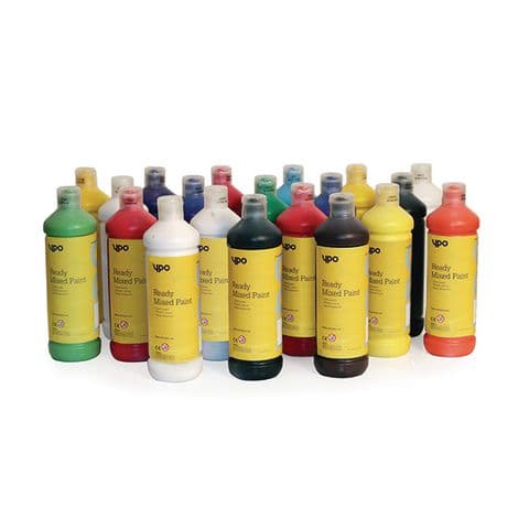 YPO Ready Mixed Paint - Pack of 20 x 600ml Bottles