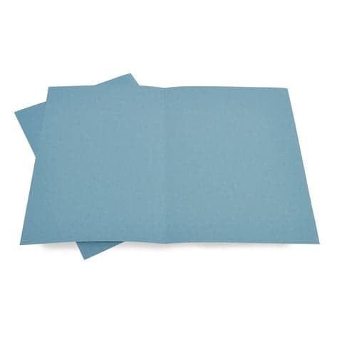 Square Cut Folders - Pack of 50. Blue