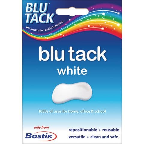 Blu Tack White -  Pack of 12 x 60g