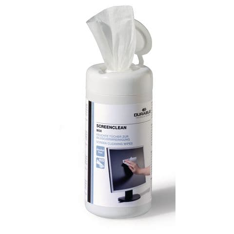 Durable Screenclean– Tub with 100 Wipes