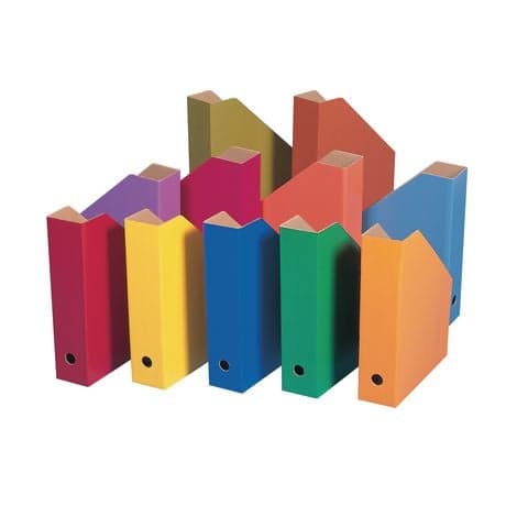 Filing Boxes, A4, Assorted Colours – Pack of 11