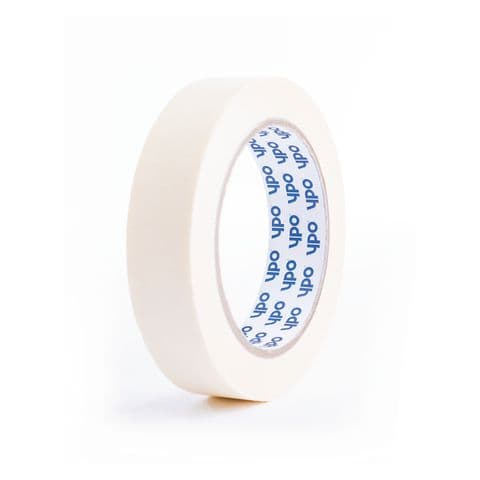 High Tack Masking Tape - 25mm x 50m, pack of 9.