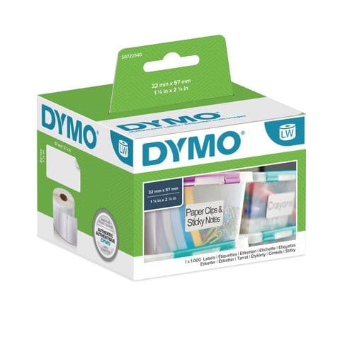 Dymo Mulripurpose Labelwriter Label -  Pack of 1000