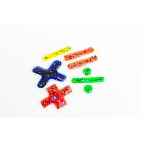 Jelly Sparkles - Shapes - Pack of 8