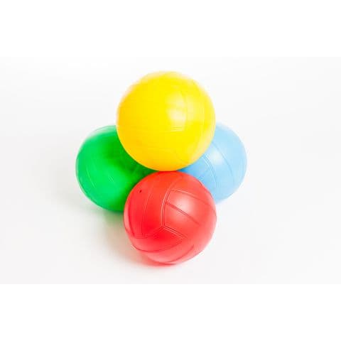 Pack of 4 Non-Sting PVC Play Balls
