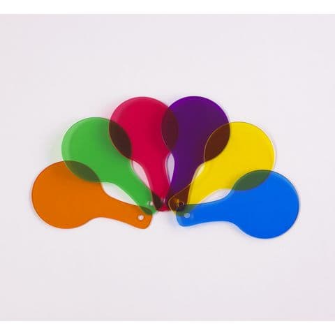 YPO Colour Paddles - pack of 6
