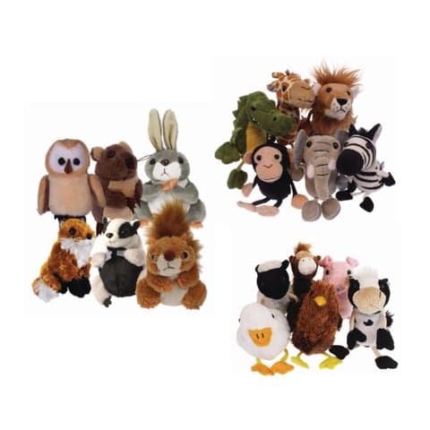 Finger Puppets - Pack of 18.