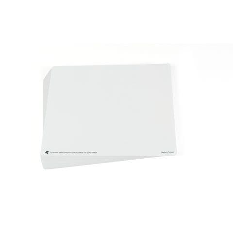 YPO Flexible Write 'n' Wipe Whiteboards, Plain - Pack of 30