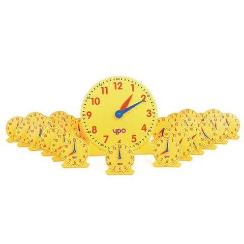 YPO Classroom Clock Kit – Pack of 25.