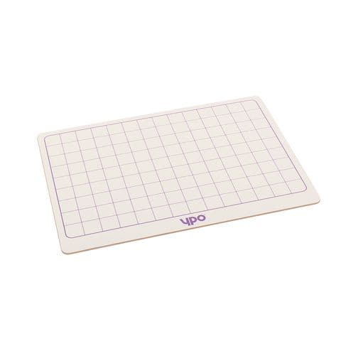 YPO Rigid Whiteboards, A4, Gridded/Plain - Pack of 10