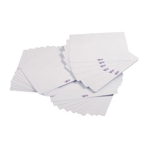YPO A4 Supertough, Drywipe Boards, Plain - Pack of 35