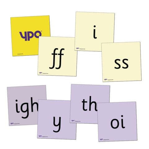 YPO Phonics 44 Sounds Cards - Pack of 49
