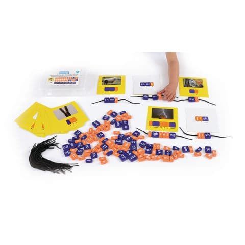 Phonics Threading Beads - Phase 3 Letters and Graphemes