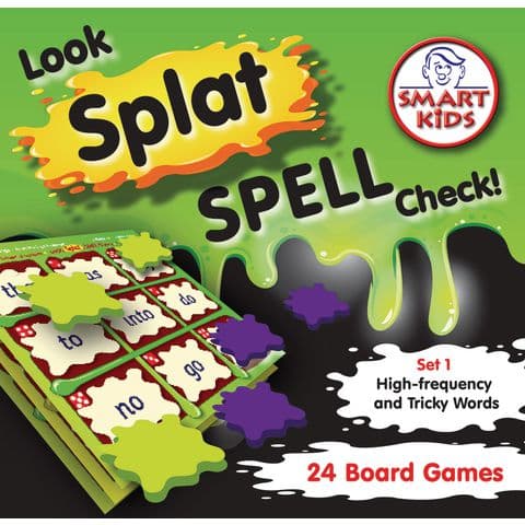 Look, Splat, Spell, Check Games KS1 - KS1